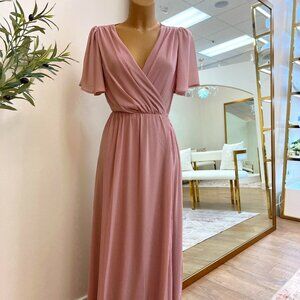 Soieblu Dusty Rose Maxi Dress